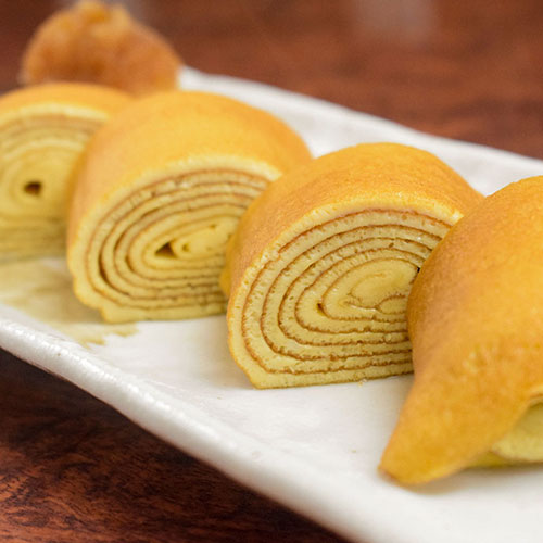 くるくるだし巻き卵