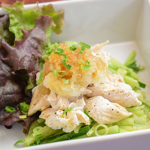 鶏ササミのおろしポン酢