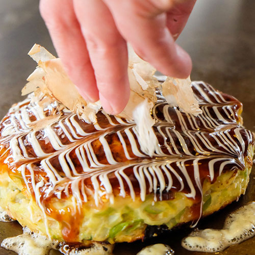 ふわふわお好み焼